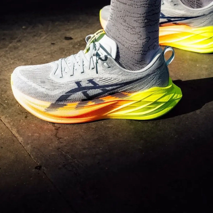 ASICS SUPERBLAST 2 Unisex Running Shoes - Gray/Yellow | 1013A150-750