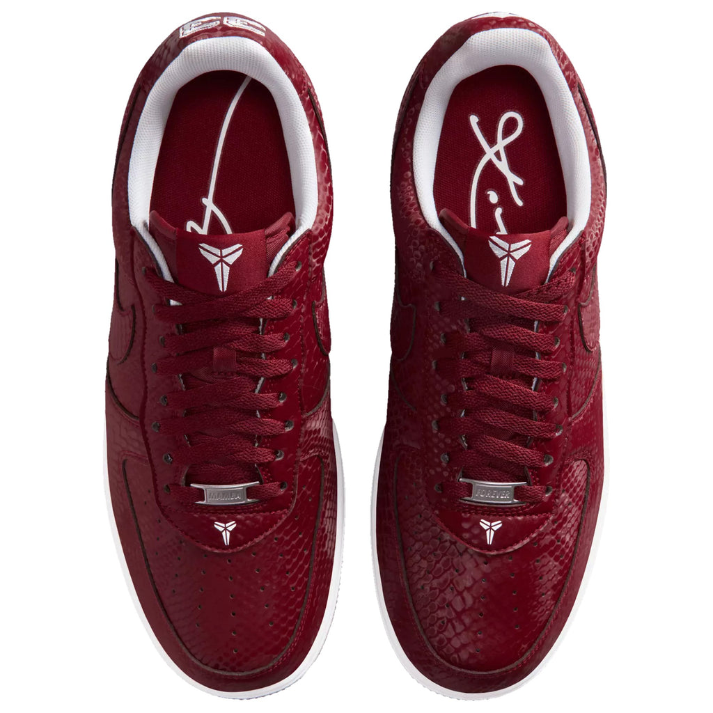 Nike Kobe Air Force 1 Low IB0018-600 – Red Mamba Tribute Collector Sneaker