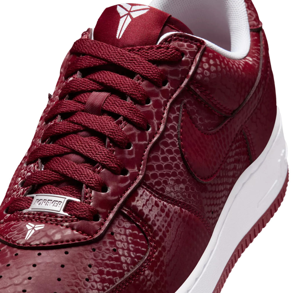 Nike Kobe Air Force 1 Low IB0018-600 – Red Mamba Tribute Collector Sneaker