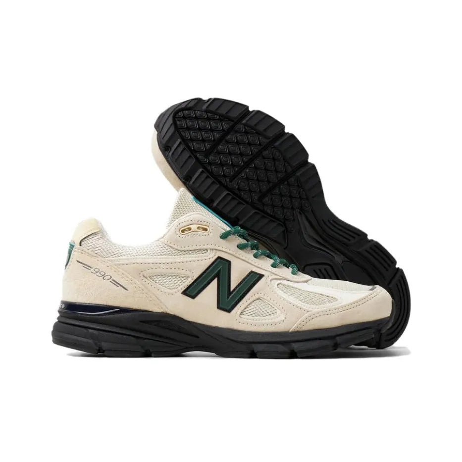 New Balance 990v4 Macadamia Nut Sneakers | U990GB4